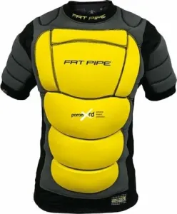 Fat Pipe GK Protective XRD Padding Vest Black/Yellow XS/S Gardien de but de floorball