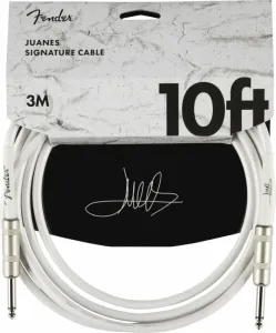 Fender Juanes 10' Instrument Cable Blanc 3 m Droit - Droit