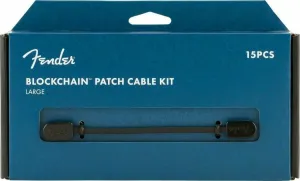 Fender Blockchain Patch Cable Kit LRG Noir Angle - Angle