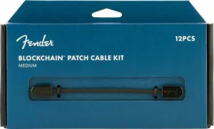 Fender Blockchain Patch Cable Kit MD Noir Angle - Angle