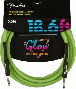 Fender Professional Glow in the Dark Vert 5,5 m Droit - Droit