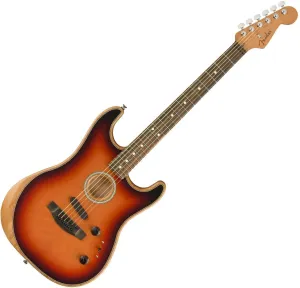 Fender American Acoustasonic Stratocaster 3-Tone Sunburst #27387