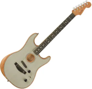 Fender American Acoustasonic Stratocaster Transparent Sonic Blue #27391
