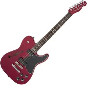 Fender Jim Adkins JA-90 Telecaster Thinline IL Crimson Red Transparent #21180