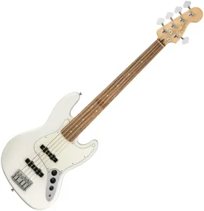 Fender Player Series Jazz Bass V PF Polar White #16582