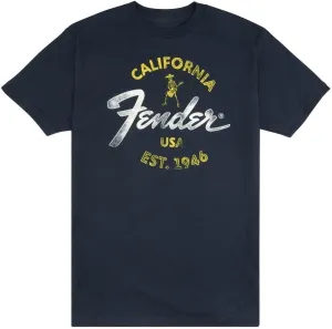 Fender T-shirt Baja Blue Blue 2XL