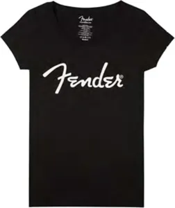 Fender T-shirt Spaghetti Black L