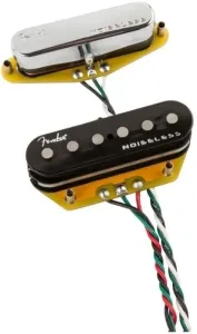 Fender Gen 4 Noiseless Telecaster Black-Chrome #434714
