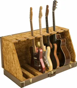 Fender Classic Series Case Stand 7 Brown Support multi-guitare