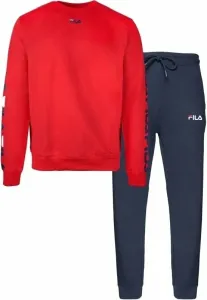 Fila FPW1110 Man Pyjamas Red/Navy 2XL Sous-vêtements de sport