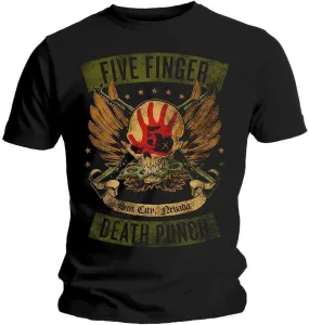 Five Finger Death Punch T-shirt Unisex Locked & Loaded Black L