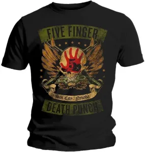 Five Finger Death Punch T-shirt Unisex Locked & Loaded Black XL #22780