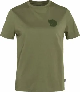 Fjällräven Fox Boxy Logo Tee W Green M T-shirt outdoor