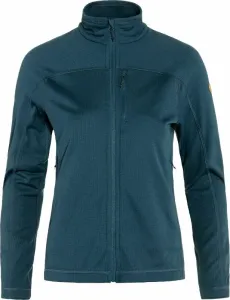Fjällräven Abisko Lite Fleece Jacket W Indigo Blue L Sweat à capuche outdoor