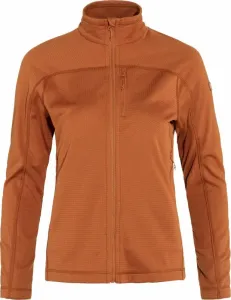 Fjällräven Abisko Lite Fleece Jacket W Terracotta Brown L Sweat à capuche outdoor