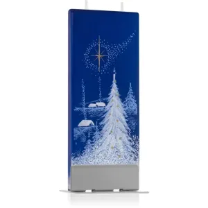 Flatyz Holiday Christmas Night with a Star bougie décorative 6x15 cm