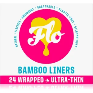 FLO Ultra Thin Bamboo protège-slips 24 pcs