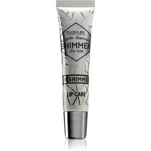FlosLek Laboratorium Lip Care Shimmer brillant scintillant lèvres teinte Angelic Diamond 10 g #117480