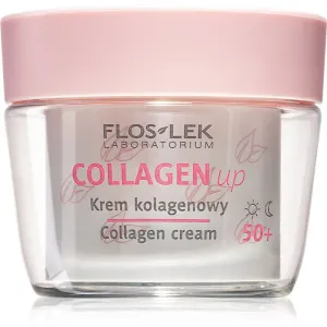 FlosLek Laboratorium Collagen Up crème jour et nuit anti-rides 50+ 50 ml #119542