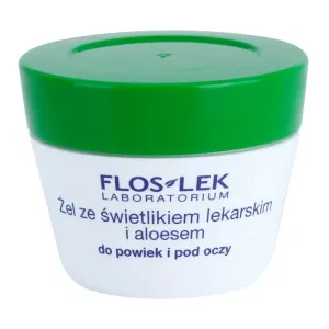 FlosLek Laboratorium Eye Care gel contour des yeux à l'euphraise et aloe vera 10 g #108066