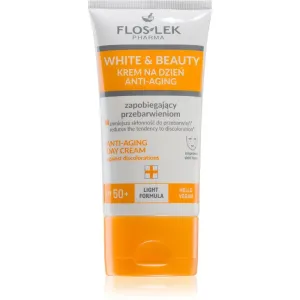 FlosLek Pharma White & Beauty crème de jour anti-taches pigmentaires SPF 50+ 30 ml