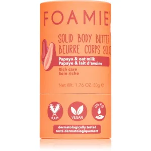 Foamie Oat To Be Smooth Solid Body Butter beurre corporel solide 50 g