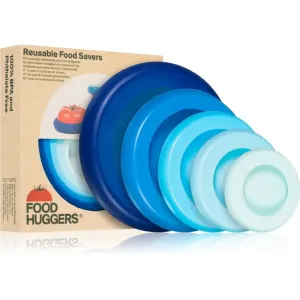 Food Huggers Food Huggers Set lot de protections en silicone pour les fruits et légumes coloration Blue 5 pcs