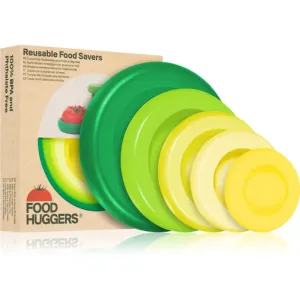 Food Huggers Food Huggers Set lot de protections en silicone pour les fruits et légumes coloration Green 5 pcs
