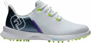 Footjoy FJ Fuel Sport Womens Golf Shoes White/Pink/Blue 40,5