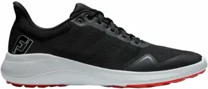 Footjoy Flex Mens Golf Shoes Black/White/Red 40,5