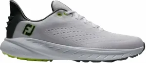 Footjoy Flex XP Mens Golf Shoes White/Black/Lime 42,5