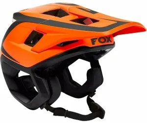 FOX Dropframe Pro Helmet Dvide Fluorescent Orange S Casque de vélo