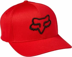 FOX Lithotype Flexfit 2.0 Hat Flame Red S/M Casquette
