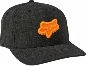 FOX Transposition Flexfit Hat Black/Orange L/XL Casquette