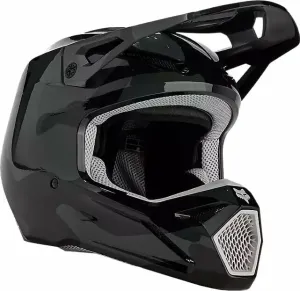 FOX V1 Bnkr Helmet Black Camo L Casque