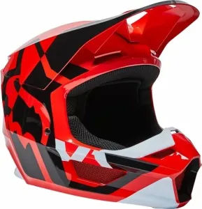 FOX V1 Lux Helmet Fluo Red L Casque