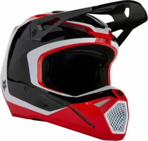 FOX V1 Nitro Helmet Fluorescent Red L Casque