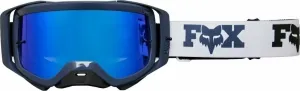 FOX Airspace Nuklr Mirrored Lens Goggles Black Lunettes de moto