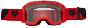 FOX Main Core Goggles Fluorescent Red Lunettes de moto