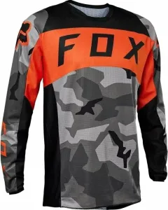 FOX 180 Bnkr Jersey Grey Camo S Maillot de motocross