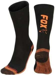 Fox Fishing Chaussettes Collection Thermolite Long Socks Black/Orange 40-43