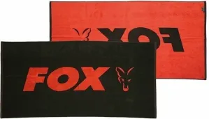 Fox Fishing Beach Towel Black/Orange