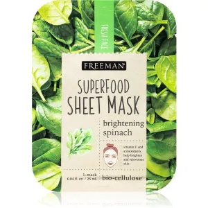 Freeman Superfood Spinach masque tissu éclat 25 ml
