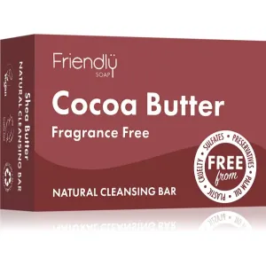 Friendly Soap Cocoa Butter savon naturel au beurre de cacao pour visage et corps 95 g