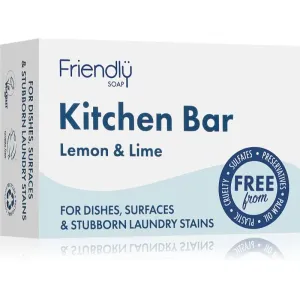 Friendly Soap Kitchen Bar Lemon & Lime savon naturel 95 g