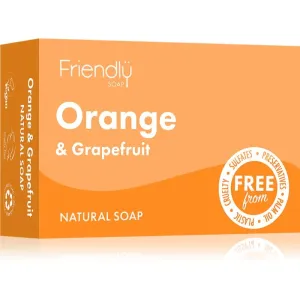 Friendly Soap Natural Soap Orange & Grapefruit savon naturel 95 g
