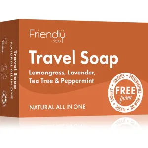 Friendly Soap Travel Soap Hair & Body savon naturel corps et cheveux 95 g