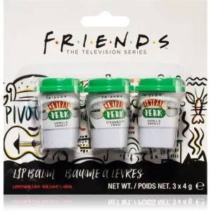 Friends Central Perk Lip Balm Set baume à lèvres 3x4 g