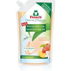 Frosch Sensitiv Seife Peach Blossom savon liquide mains recharge 500 ml