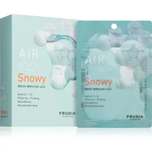 Frudia AIR Snowy masque tissu pour un teint unifié 10x25 ml